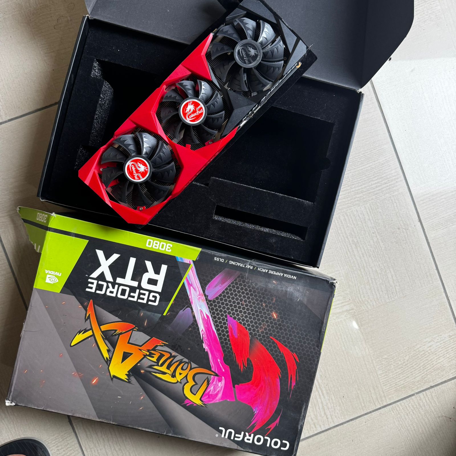 Colorful RTX 3080 10GB NB LHR-V Gaming Graphics Card - gpuheaven.com