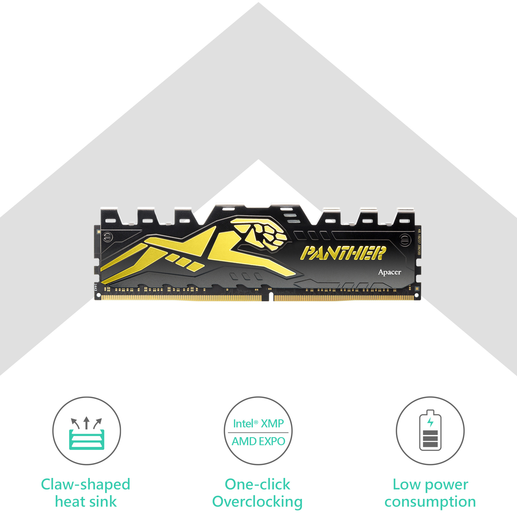 Apacer Panther 16GB DDR4-3200MHz Gaming Memory | Buy Online at