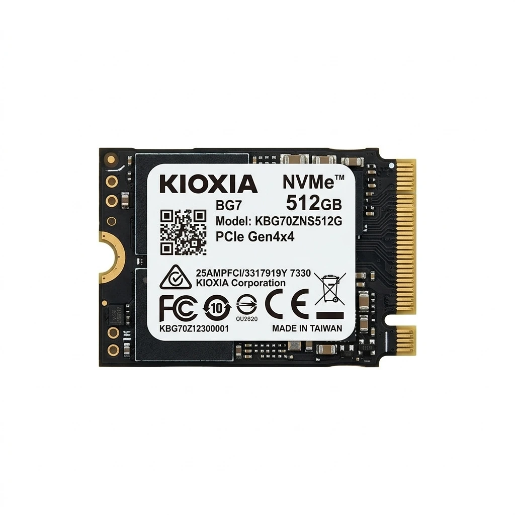 Kioxia KBG70ZNS512G 512GB Gen 4 2230 NVMe SSD | GPUHeaven